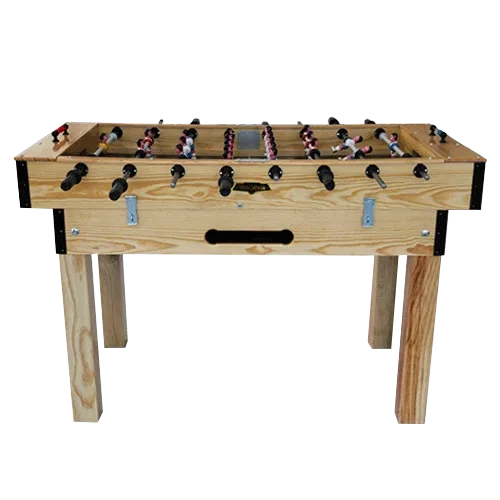 Mesa de Matraquilhos e Matrecos Modelo L Doméstico em Cor Natural - Bilhares Castros