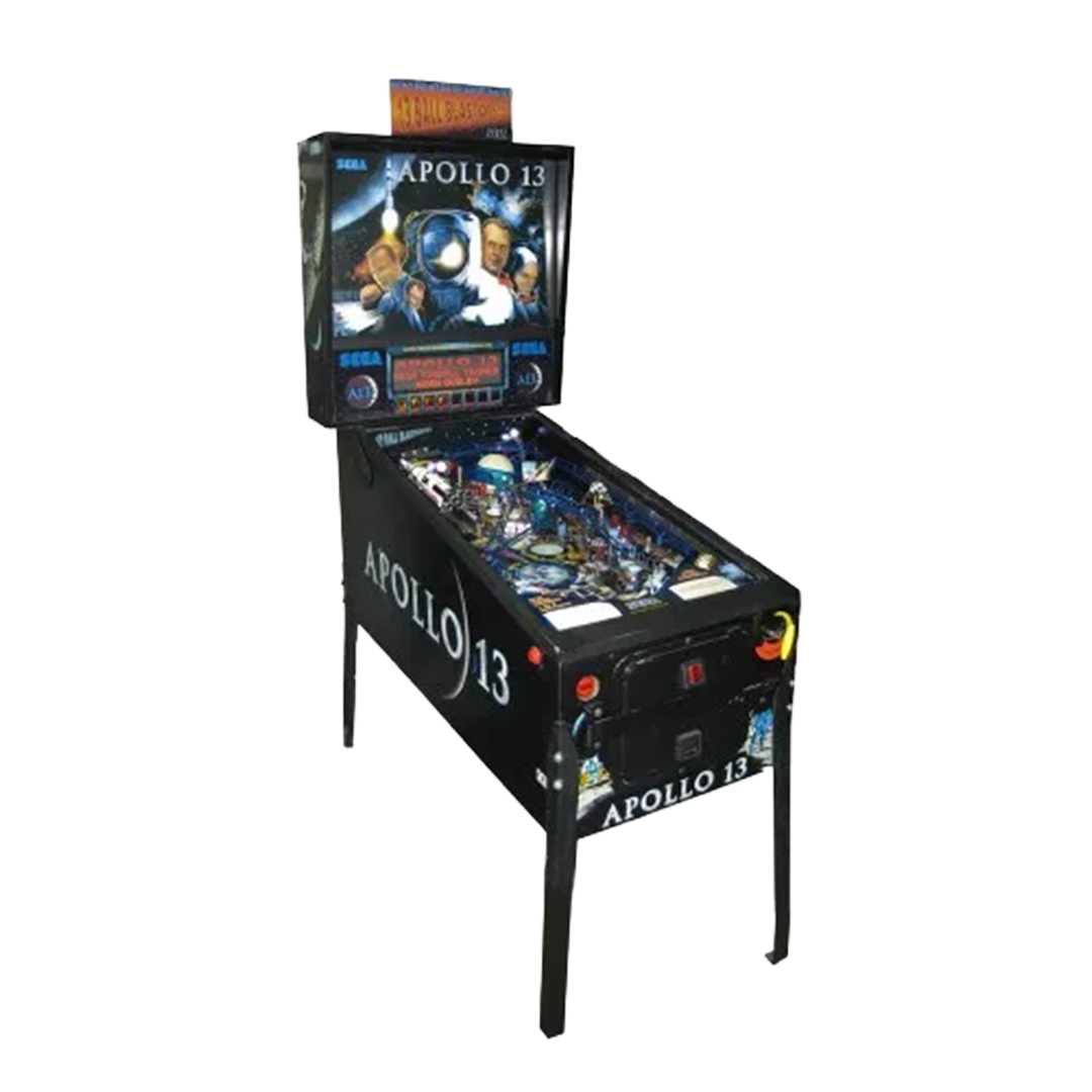 Máquina de Flippers e Pinball Apollo 13 - Bilhares Castros