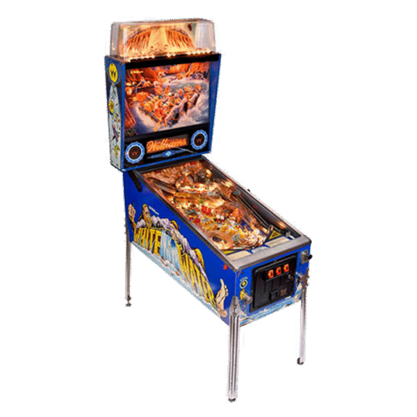 Máquina de Flippers e Pinball White Water - Bilhares Castros