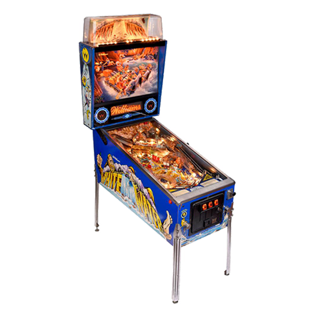 Máquina de Flippers e Pinball White Water - Bilhares Castros