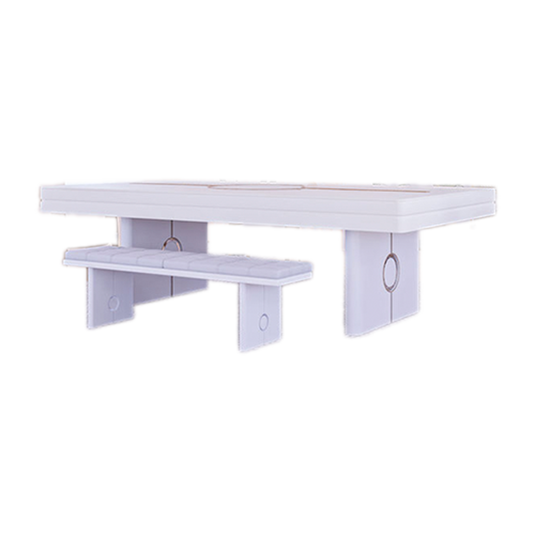 Mesa de Bilhar, Snooker e Pool Modelo ONYX Branco - Bilhares Castros