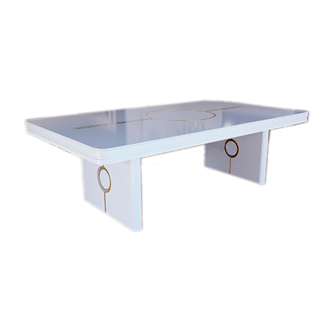 Mesa de Bilhar, Snooker e Pool Modelo ONYX Branco - Bilhares Castros