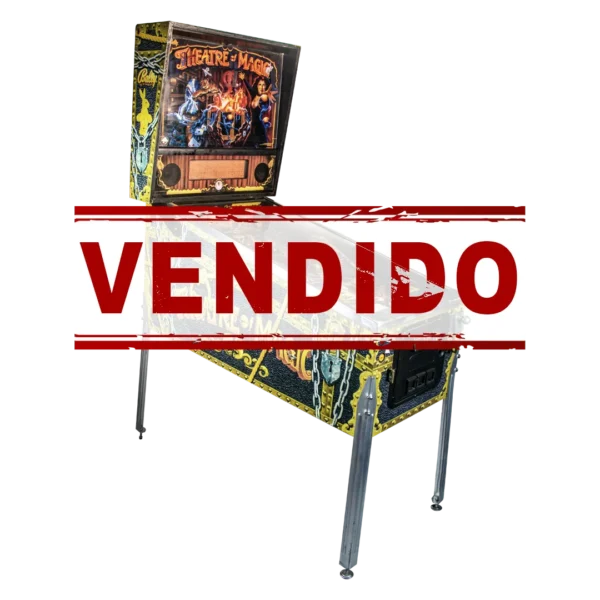 Máquina de Flippers e Pinball Theatre of Magic - Bilhares Castros