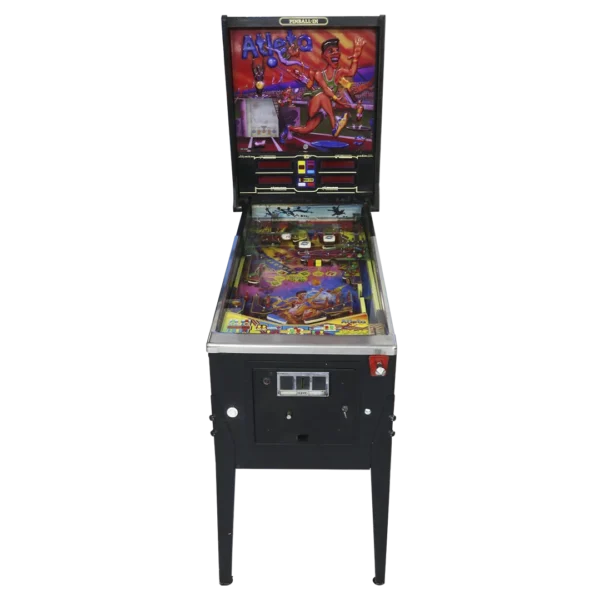 Máquina de Flippers e Pinball Atleta - Bilhares Castros