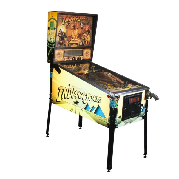 Máquina de Flippers e Pinball Indiana Jones - Bilhares Castros