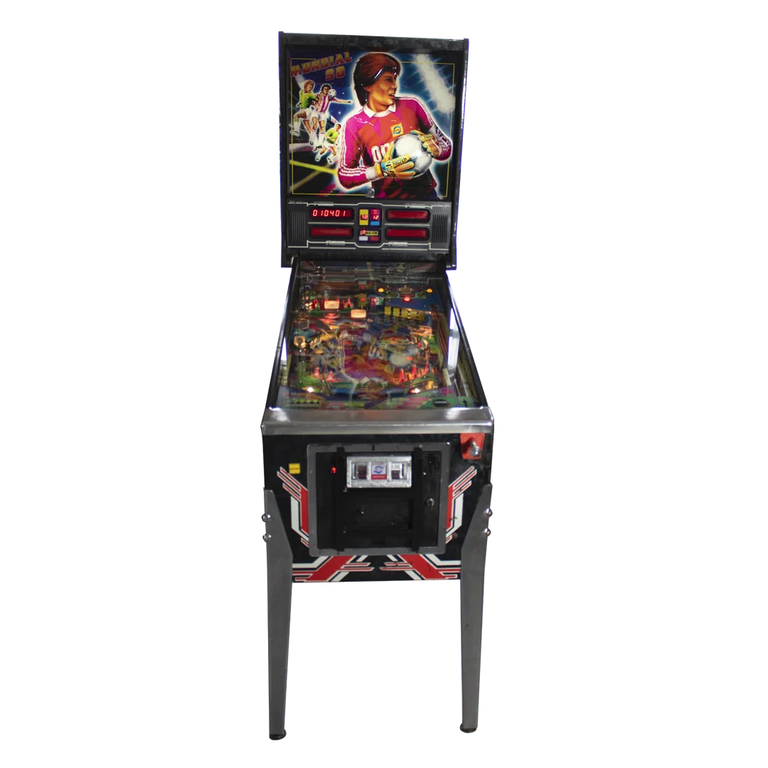 Máquina de Flippers e Pinball Mundial 90 - Bilhares Castros