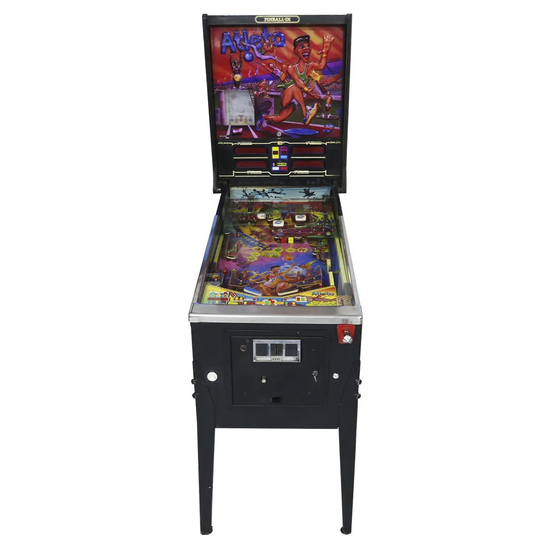 Máquina de Flippers e Pinball Atleta - Bilhares Castros